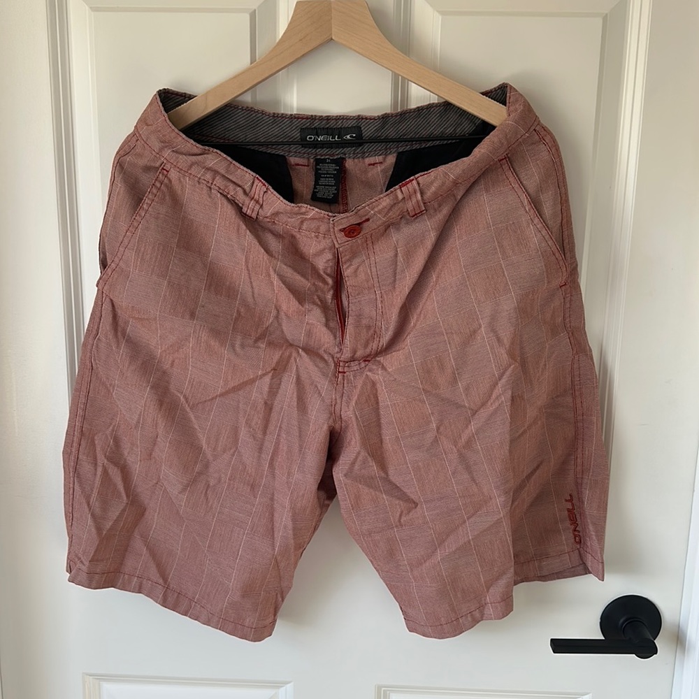 Men’s red O’Neil shorts size 34